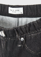 Rb Miramar Brushed Terry Wide Leg Jeans
