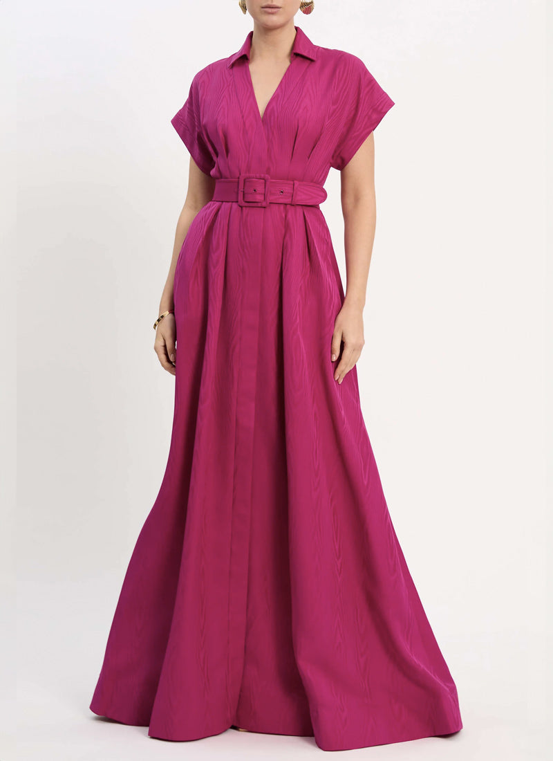 Rebecca Vallance Cynthia Belted Gown