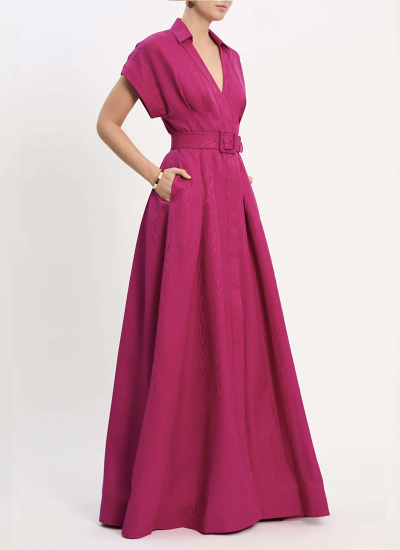 Rebecca Vallance Cynthia Belted Gown