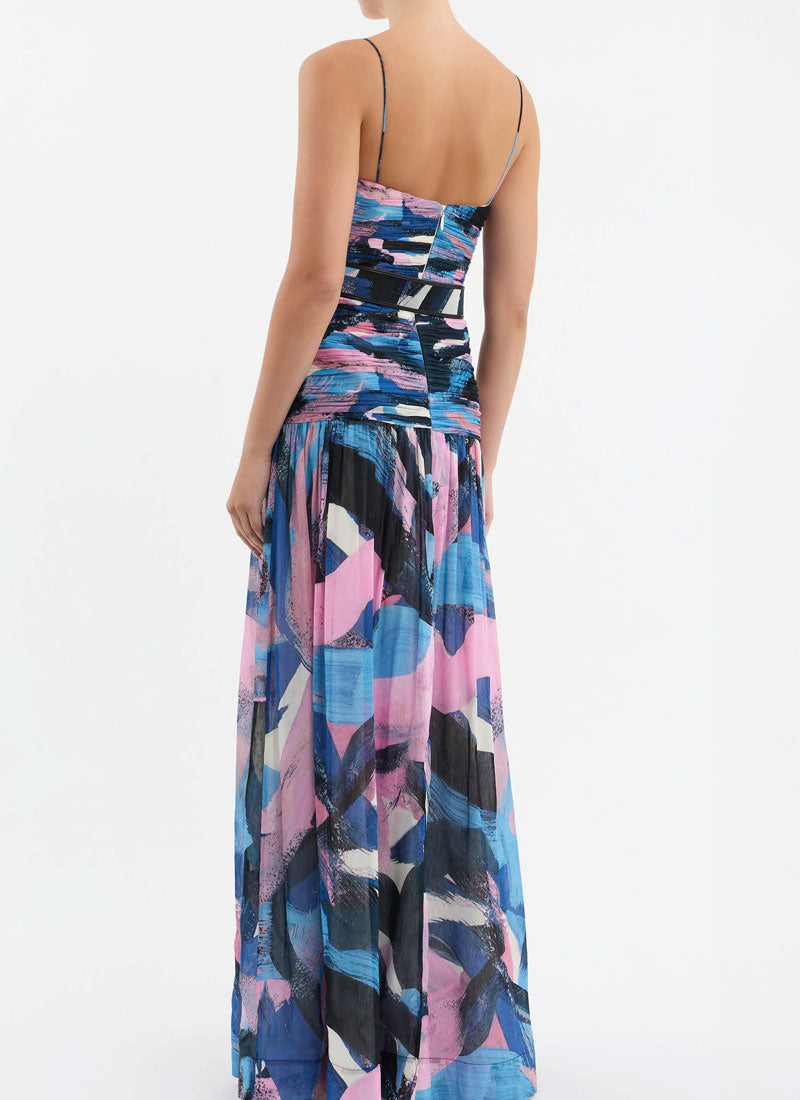 Rebecca Vallance Francois Print Maxi Dress