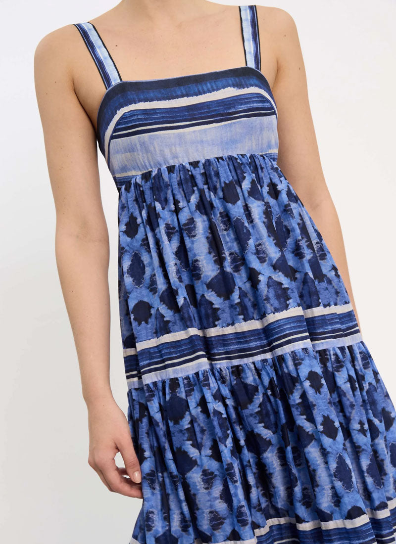 Rebecca Vallance Shiloh Printed Midi Dress