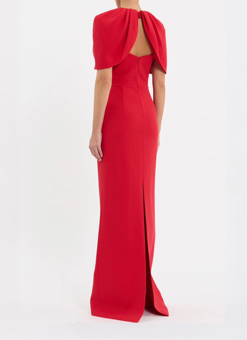 Cameron Cape Sleeve Gown by Rebecca Vallance at Andrews 