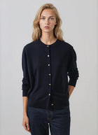 Patrick Assaraf Relaxed Extrafine Merino Cardigan