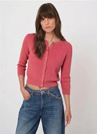 REPEAT Cashmere Cotton Mix Knitted Cardigan