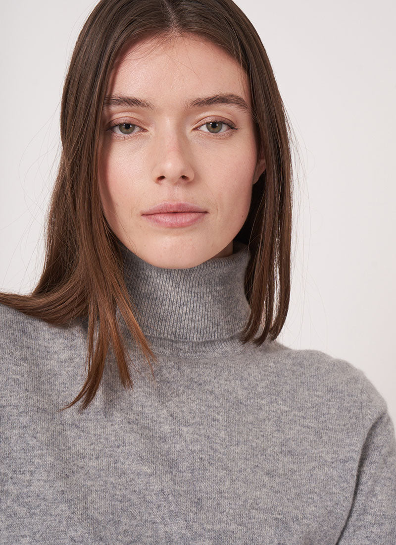 Cashmere Turtleneck Sweater by Repeat Andrews