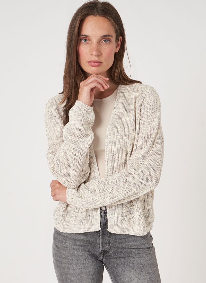 Repeat Long Sleeve Knitted Cardigan