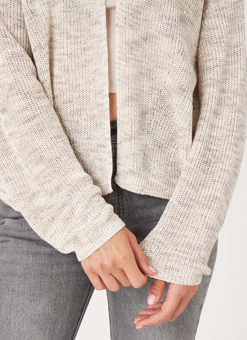 Repeat Long Sleeve Knitted Cardigan