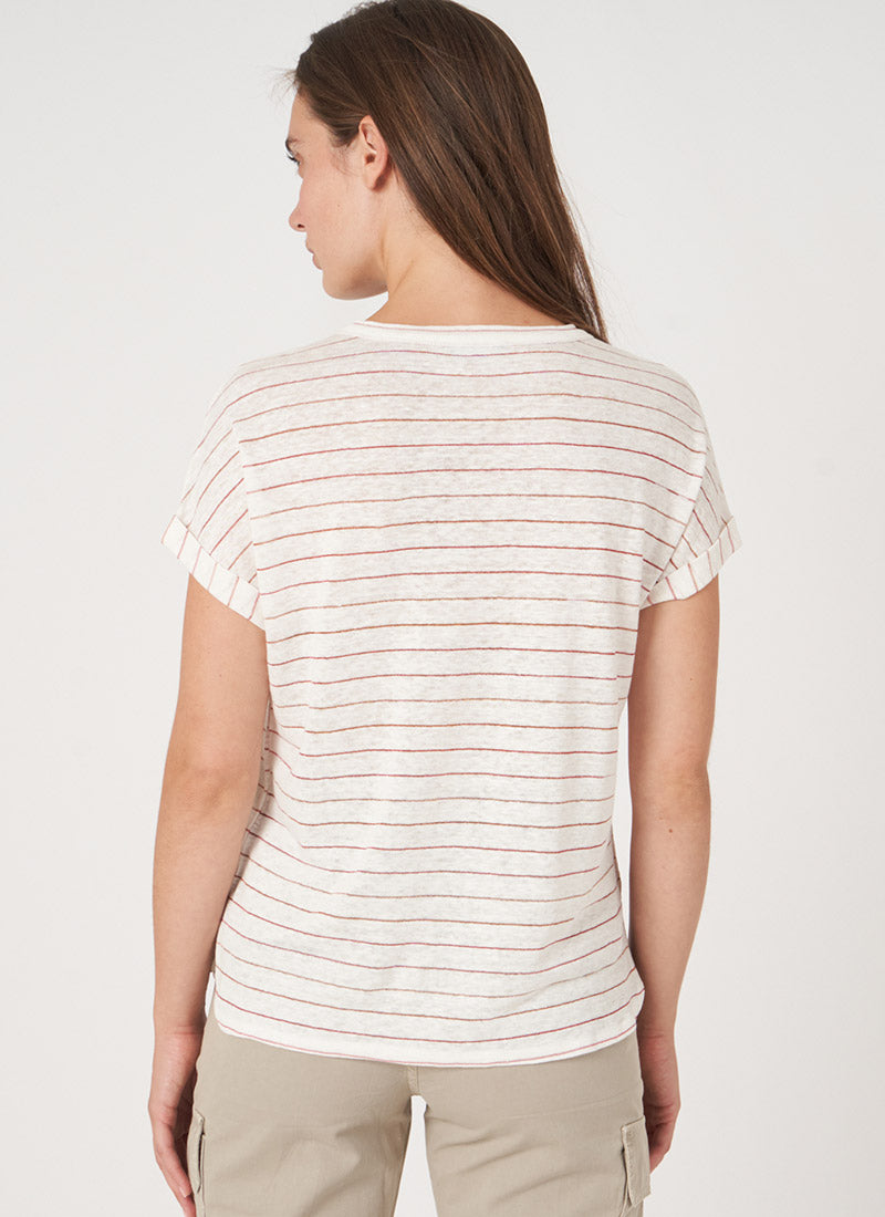 Repeat Short Sleeve Knitted T-Shirt