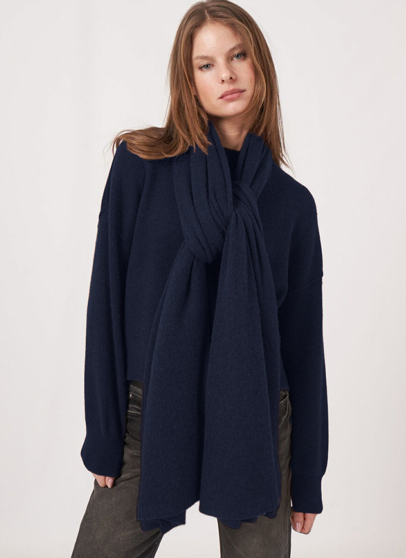 Repeat Cashmere Cashmere Knitted Scarf