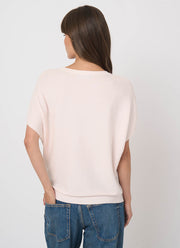 REPEAT Cashmere Superfine Cotton Boat-Neck Sweater