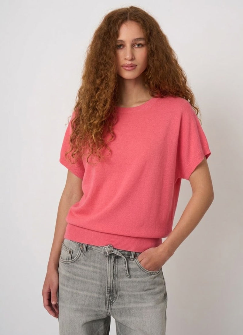  Superfine Cotton Boat-Neck Sweater by REPEAT Cashmere at Andrews 