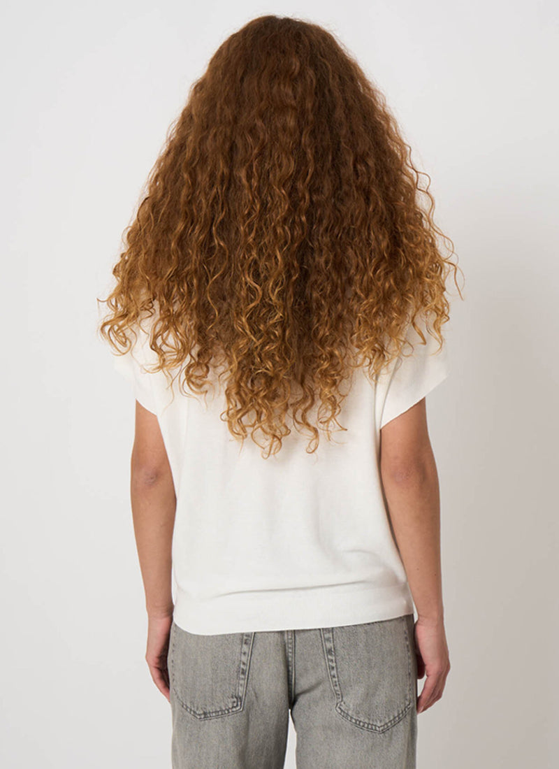 Superfine Cotton Boat-Neck Sweater