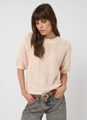 REPEAT Cashmere Textured Italian Cotton-Blend Sweater