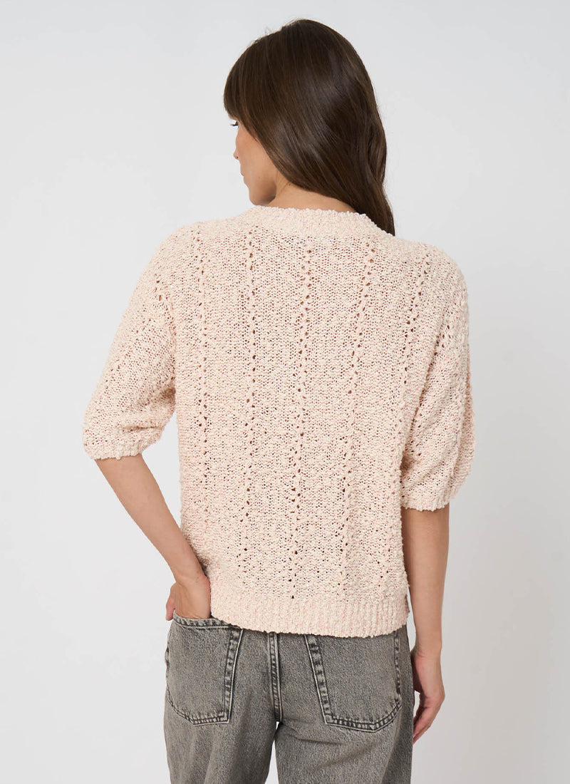 REPEAT Cashmere Textured Italian Cotton-Blend Sweater