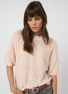 REPEAT Cashmere Textured Italian Cotton-Blend Sweater