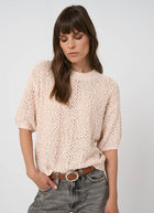 REPEAT Cashmere Textured Italian Cotton-Blend Sweater
