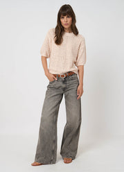 REPEAT Cashmere Textured Italian Cotton-Blend Sweater