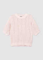 REPEAT Cashmere Textured Italian Cotton-Blend Sweater