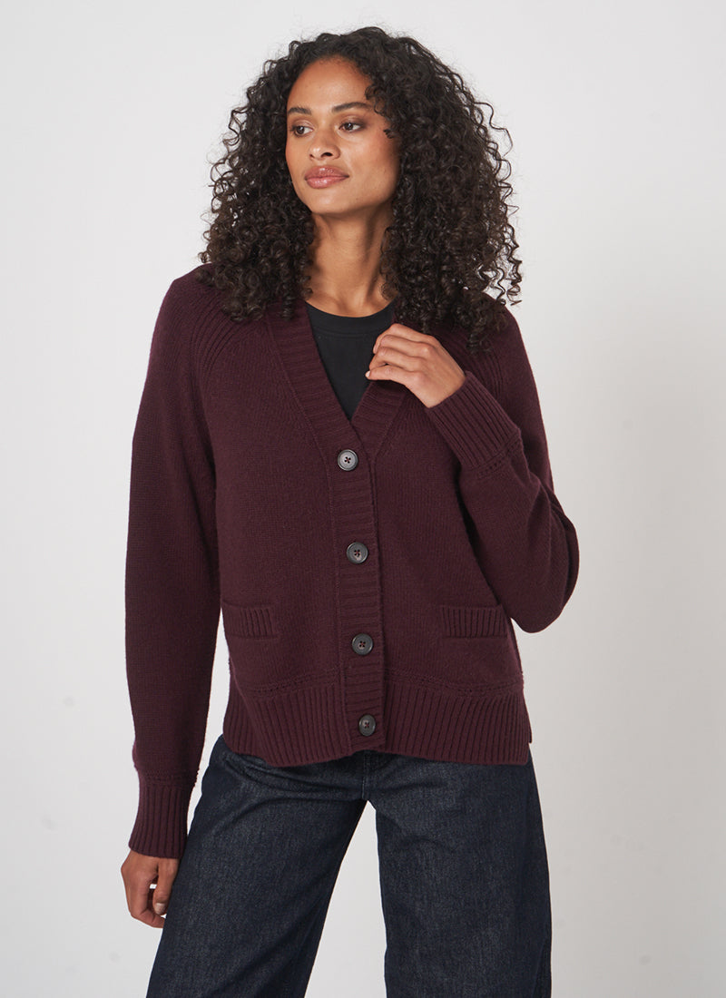 REPEAT Cashmere Cashmere Classic Cardigan