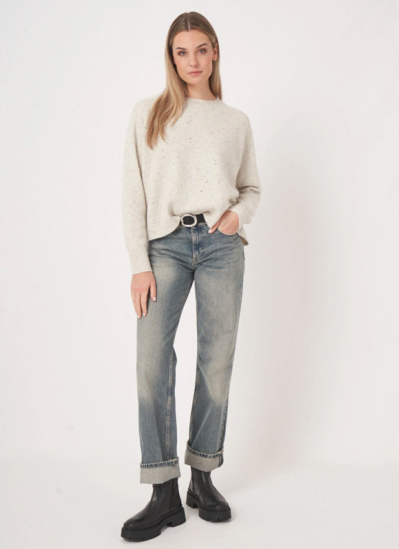  Cashmere Crewneck Pullover by REPEAT Cashmere at Andrews 