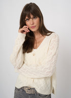  Cashmere Diamond Cardigan by REPEAT Cashmere at Andrews 