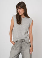 REPEAT Cashmere Cashmere Sleeveless Pullover