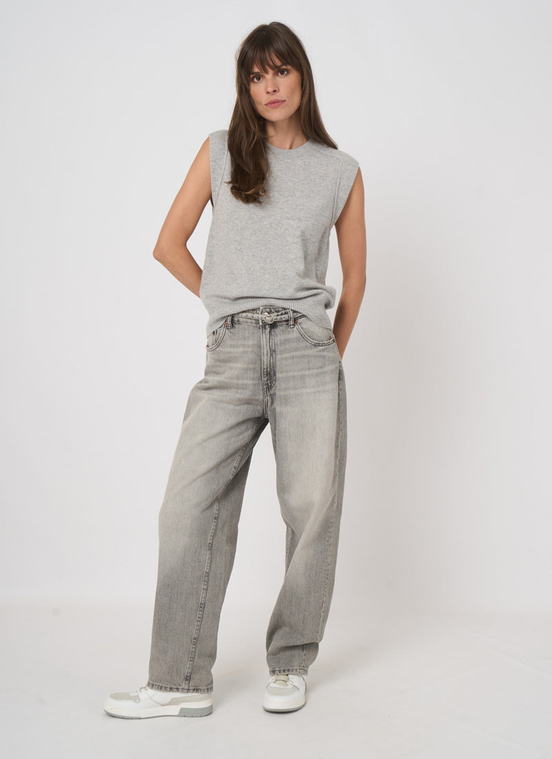 Cashmere Sleeveless Pullover by REPEAT Cashmere | Andrews