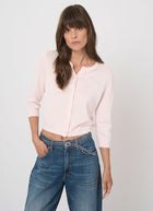 REPEAT Cashmere Cotton Mix Knitted Cardigan