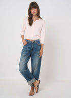REPEAT Cashmere Cotton Mix Knitted Cardigan
