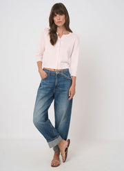 REPEAT Cashmere Cotton Mix Knitted Cardigan