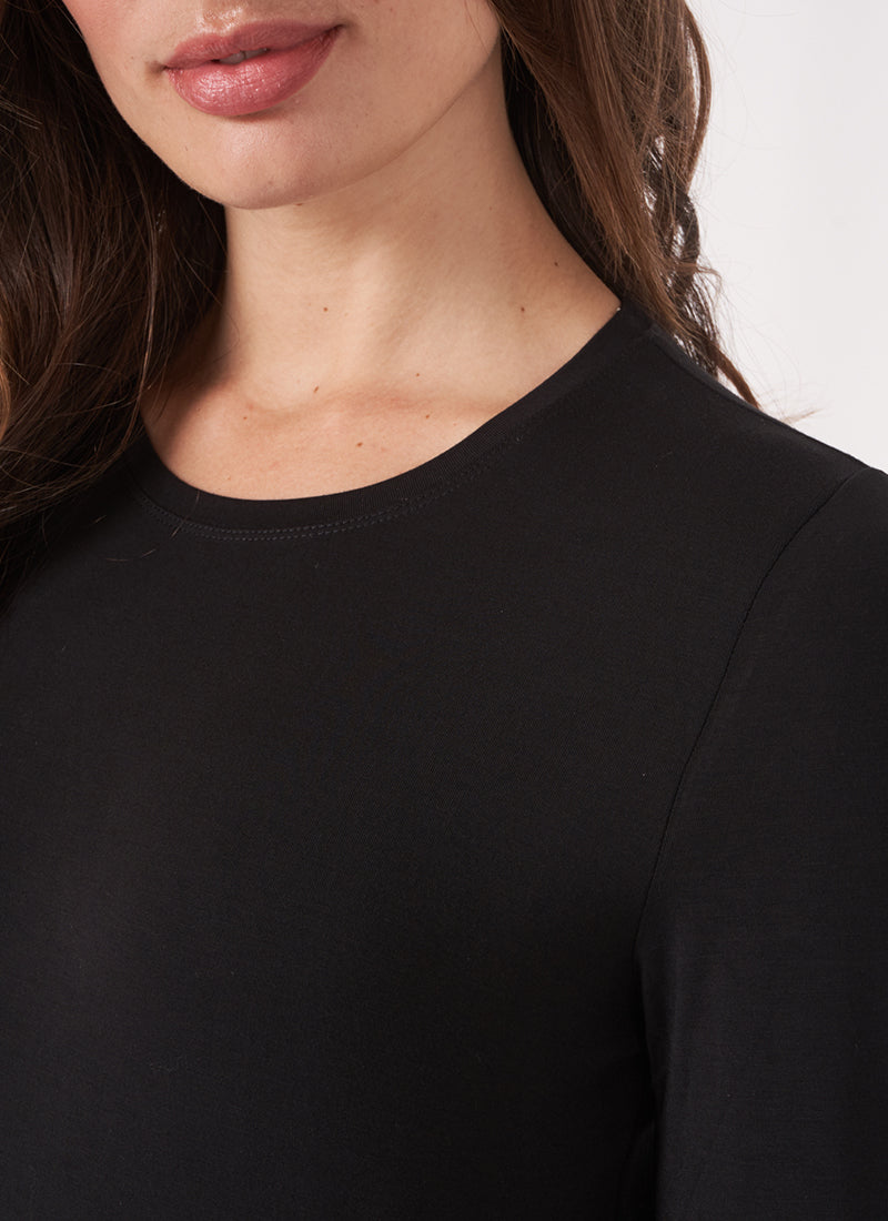 Simple Knitted Long Sleeve T-Shirt