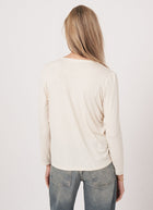 Simple Knitted Long Sleeve T-Shirt