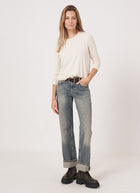 Simple Knitted Long Sleeve T-Shirt
