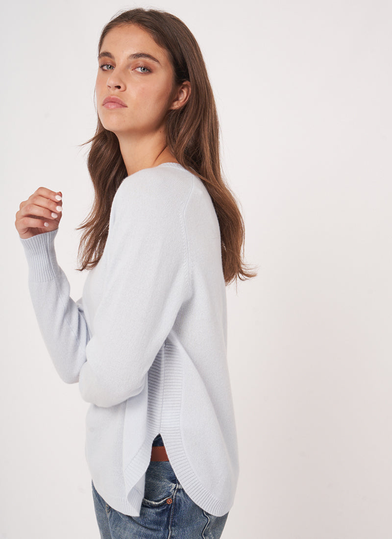 Cashmere Scoop Neck Sweater