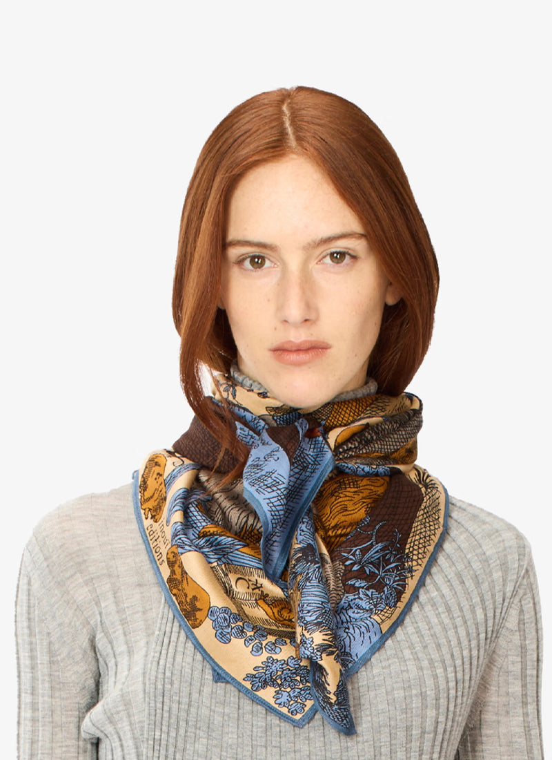 Reve City Silk Modal Scarf