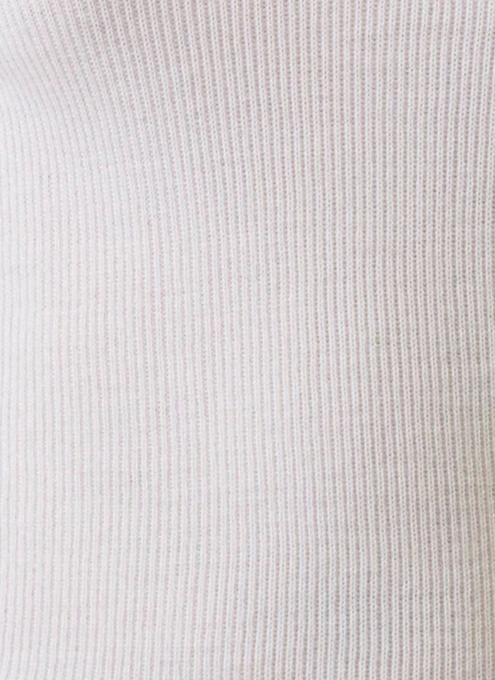 Ribbed Extra Fine Merino Scoop Neck Top
