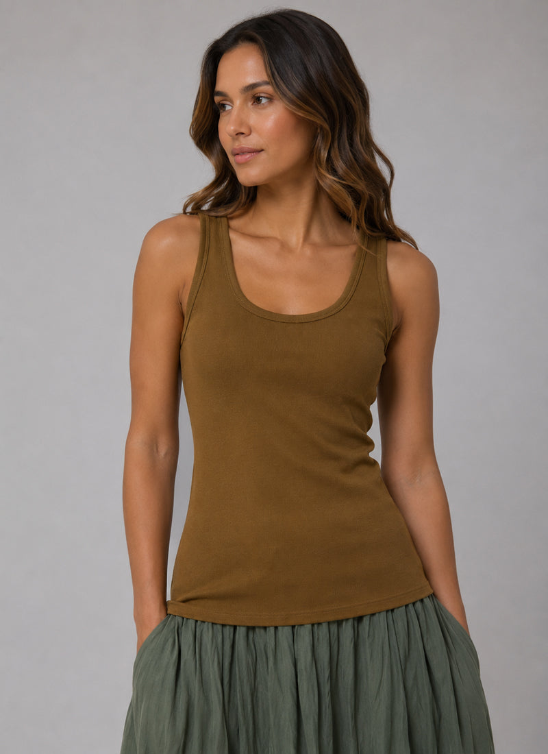Ribbed Tank Top
