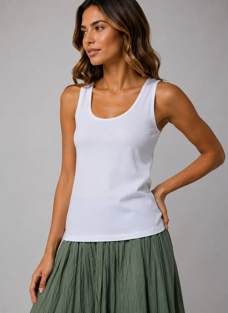 CIRCUS + CO Ribbed Tank Top
