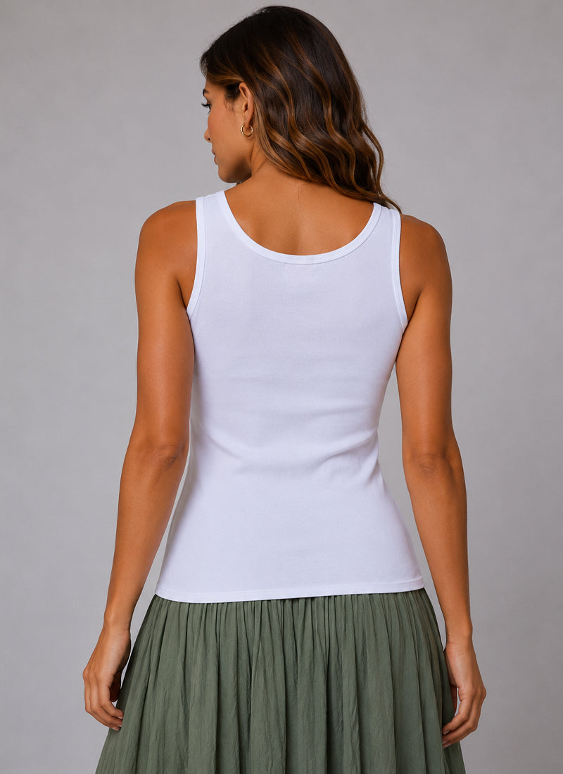 CIRCUS + CO Ribbed Tank Top