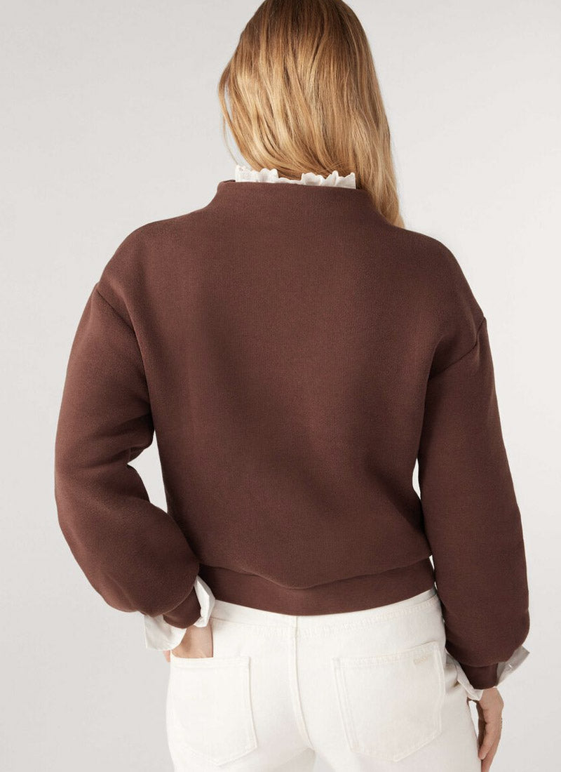 ba&sh Ricardo Asymmetric Sweatshirt