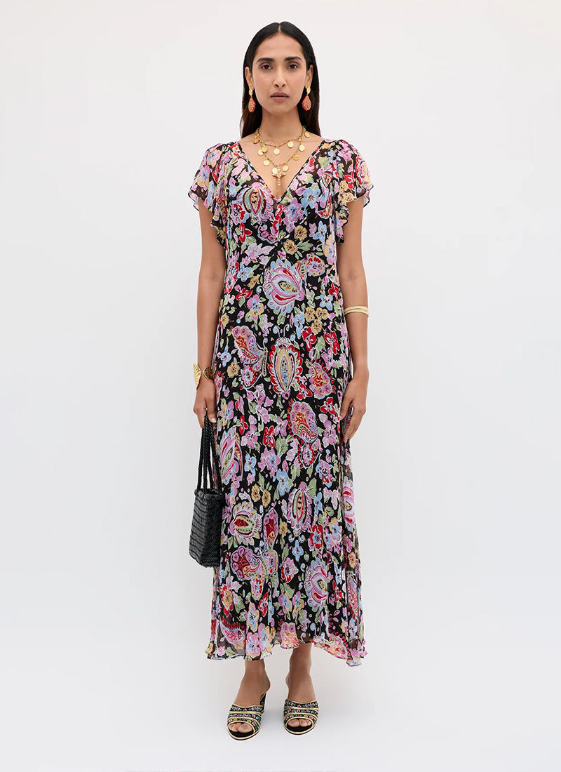 Bexley Lurex Midi Dress by RIXO | Andrews