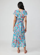 RIXO Evie Silk Maxi Dress