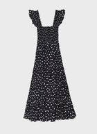 RIXO Kendall Cotton Midi Dress