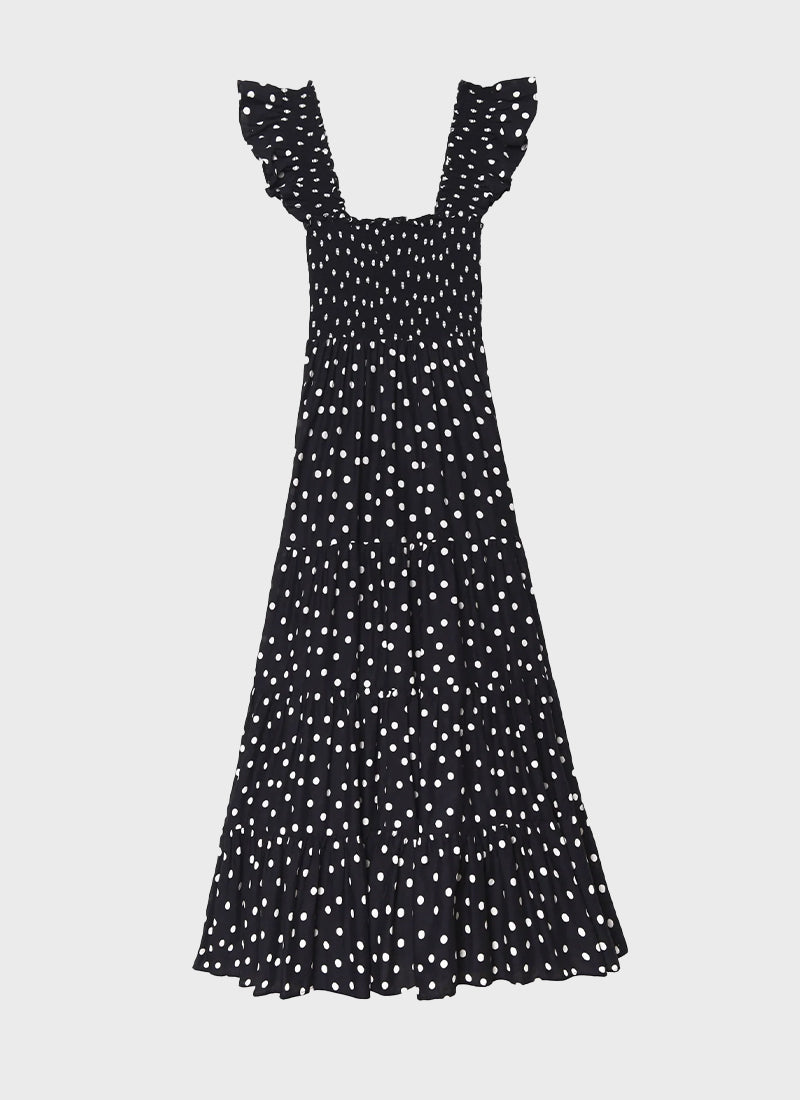 RIXO Kendall Cotton Midi Dress