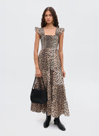 RIXO Kendall Cotton Midi Dress