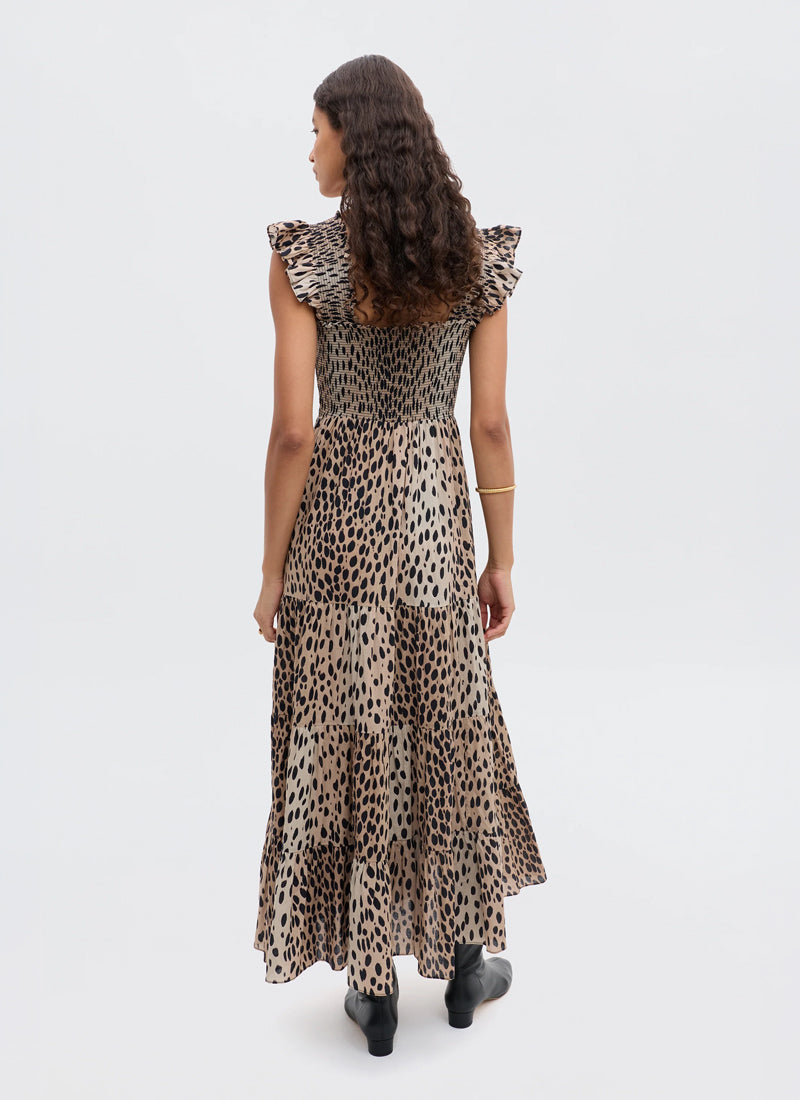 RIXO Kendall Cotton Midi Dress