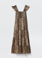 RIXO Kendall Cotton Midi Dress