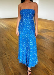 RIXO Tina Bohemia Spot Dress