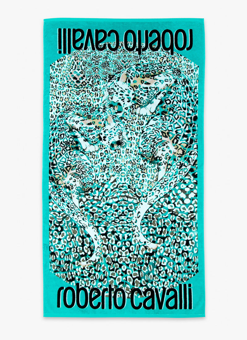 Leo Camouflage Beach Towel