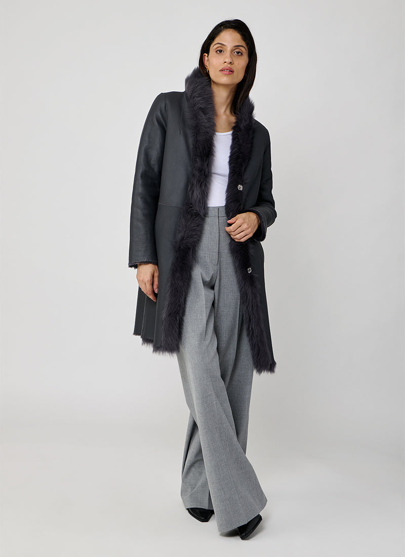 Merino Shearling Coat by ROCCO RAGNI at Andrews